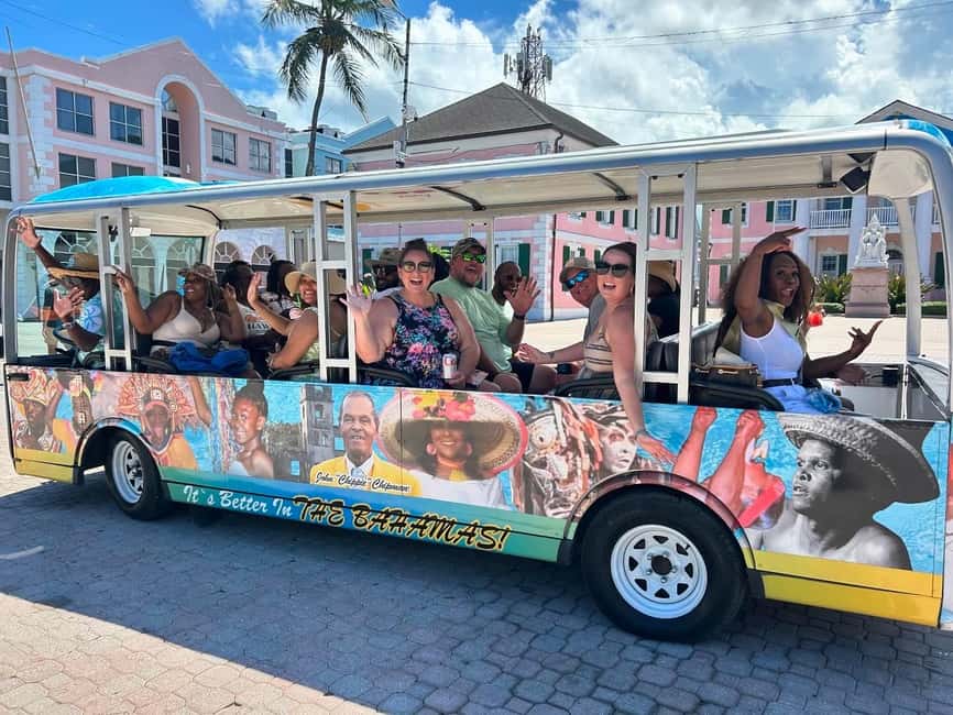 Nassau: Bahamas Culture Tour with Electric Trolley and Water - Queen’s Staircase and Nassau’s historic center