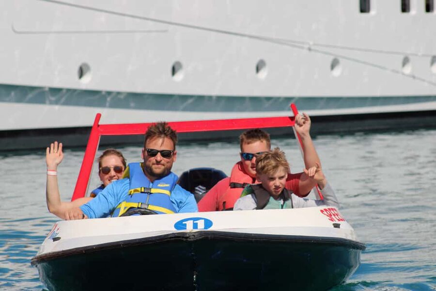 Nassau: Self-Drive Speedboat Ride and Pig Swimming Encounter - Getting to Anthol Island before the crowds