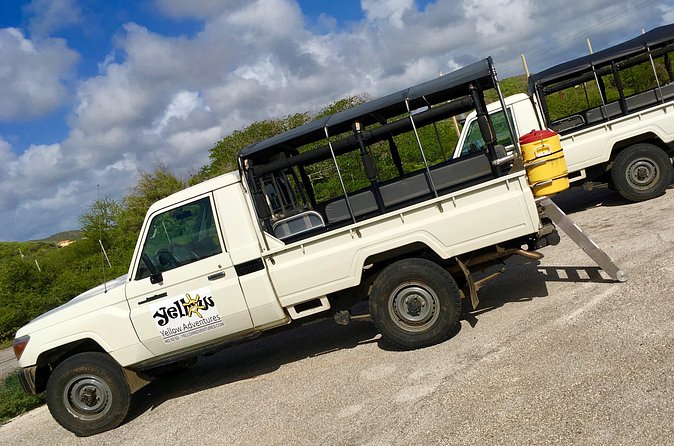 National Park Jeep Safari - Boca Patrick and Curaçao’s rough north coast