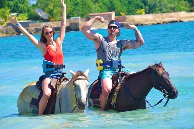 Negril 45-minute Guided Horseback Ride and Swim - The Ride to the Caribbean Sea