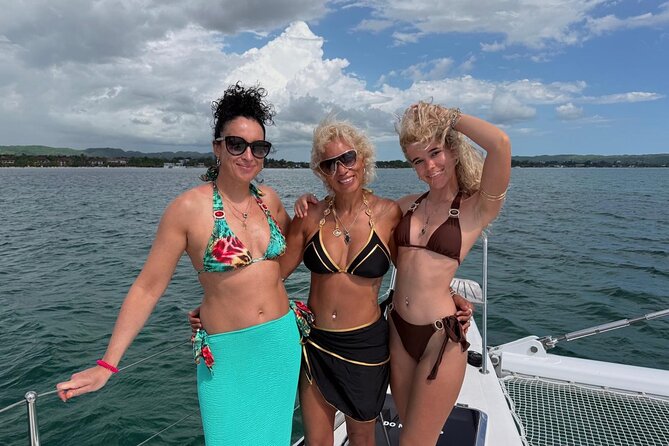 NEGRIL CATAMARAN CRUISE Sunset Ricks Cafe Adults only ALL HOTELS - Sunset on the Return Route