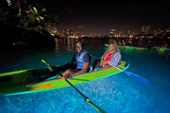 Night Kayak - Condado City Lights Tour - The one-hour route around the lagoon