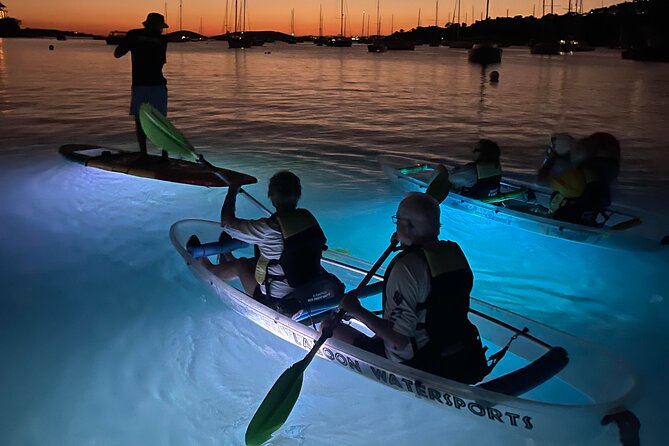 Night Kayak Tour St. John - Westin Resort - How the guides shape the outing
