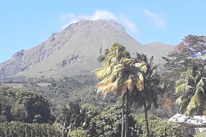 North Island Tour And Martinique Best Secret - Looking toward Mount Pelée and the lost capital