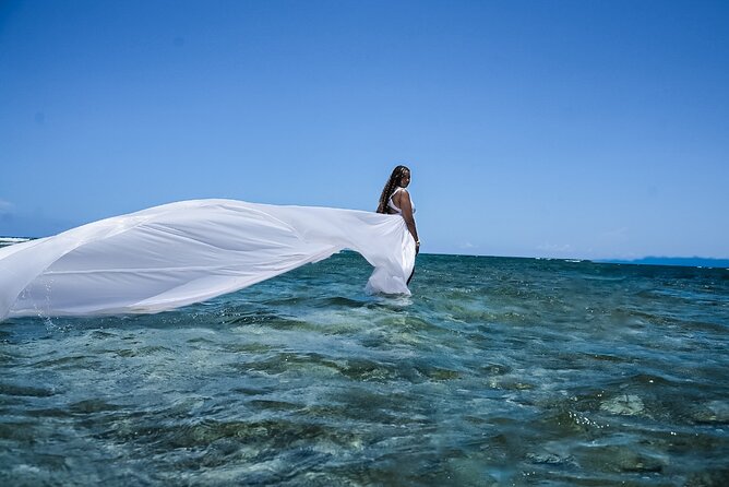 OceanShootJamaica Flying Dress, Montego Bay - A flying dress shoot that puts you on the sea