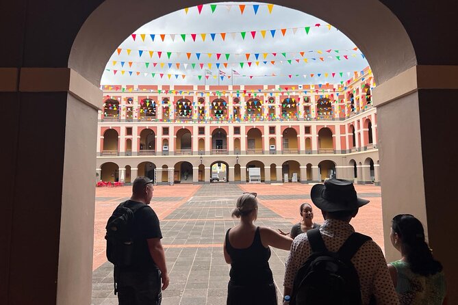Old San Juan Historical Walk, Shopping, and Dining w/ Transport - Old San Juan streets, walls, and San Juan Bay views