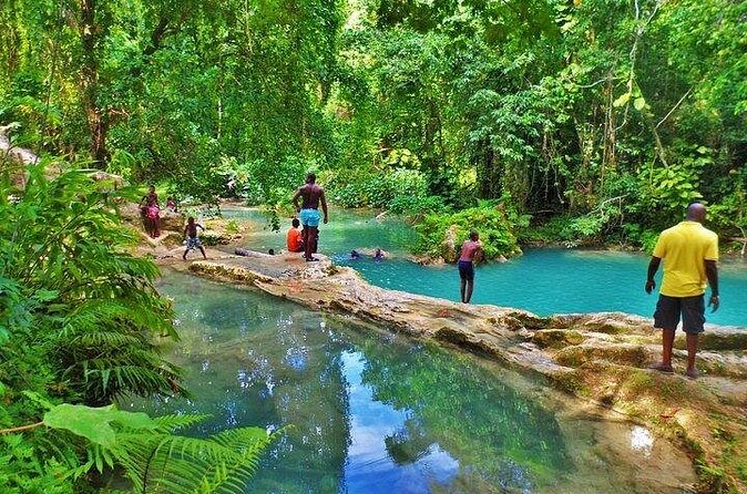 Original Blue Hole St. Ann Ocho Rios Jamaica Admission Fee Ticket - What the $25 Price Includes