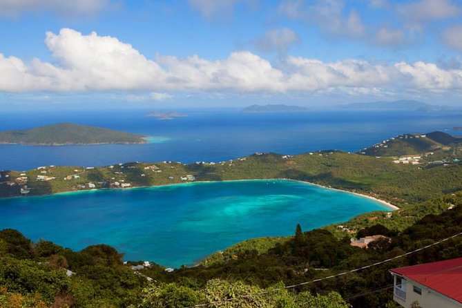 Paradise Taxi & Tours USVI-St.Thomas-Virgin Islands-Island Magen's Beach Tour - Mountain Top and the view over Magens Bay
