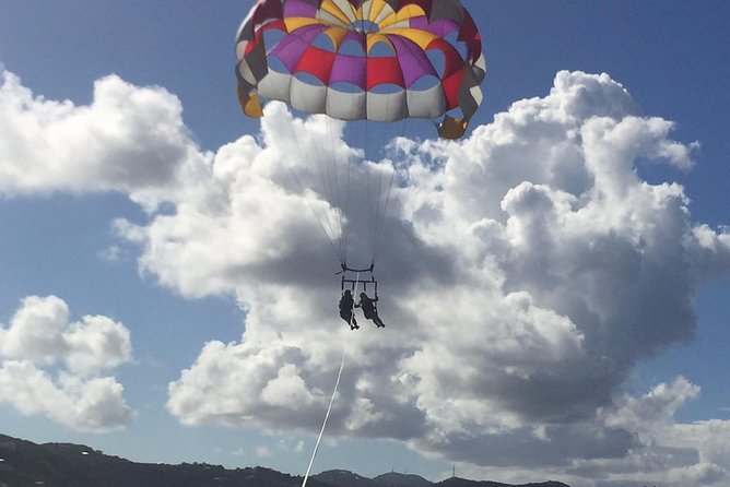 Parasail Experience in St Thomas - The Safety Briefing Before Takeoff