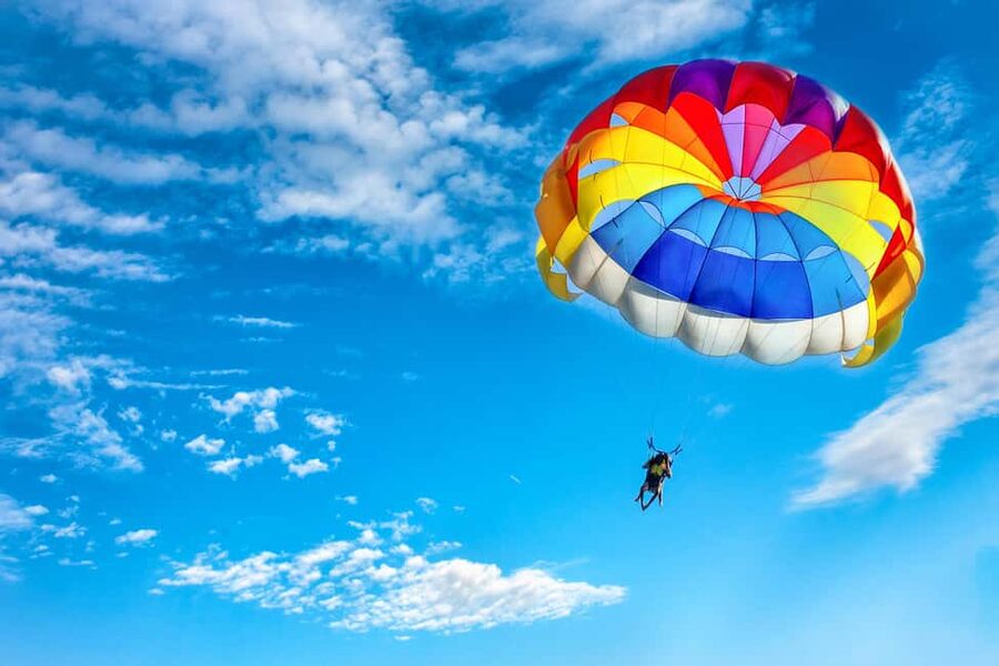 Parasail Over Cabbage Beach - The ride from your hotel or cruise ship