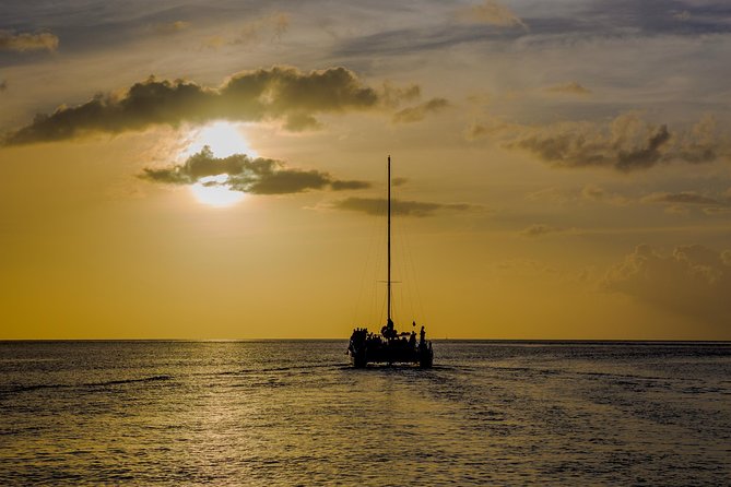 Piton Sunset Snorkel Cruise St. Lucia From Castries - Leaving Choc for St. Lucia’s west coast
