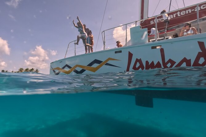 Prickly Pear Catamaran Trip from St Maarten Including Lunch - Buffet lunch, snacks, and the value of the open bar