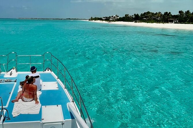 Private 4-Hour Catamaran Tour from Providenciales in Turks and Caicos - Half Moon Bay is the main relaxation stop