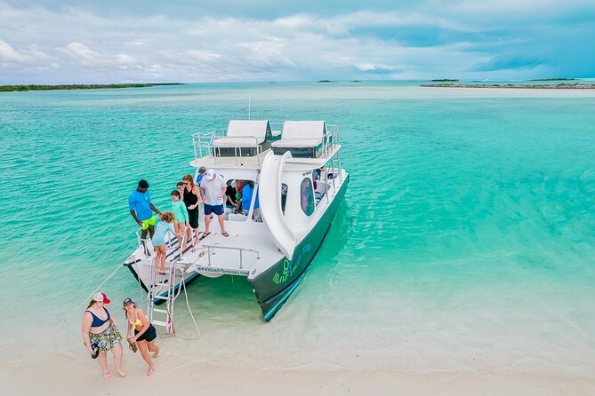 Private 4 Hour Power Catamaran Excursion in Grace Bay - Snorkeling, swimming, and time in the water