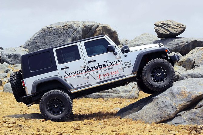 Private Aruba Jeep Tour: Exciting Attractions and Panoramic Views - Beaches on the rougher east coast