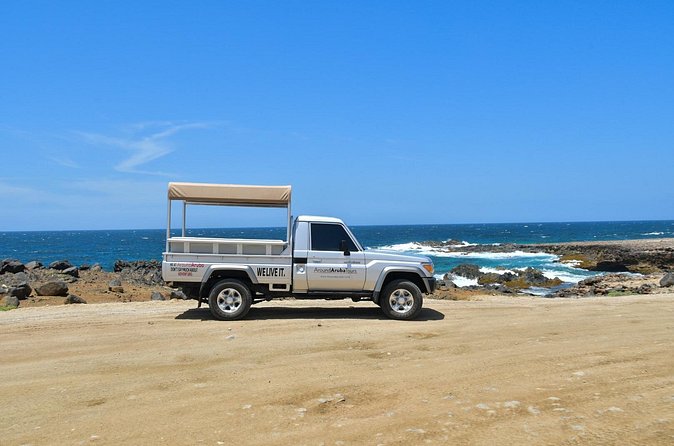 Private Aruba Off-Road Safari Jeep Adventure - California Lighthouse and the northern view