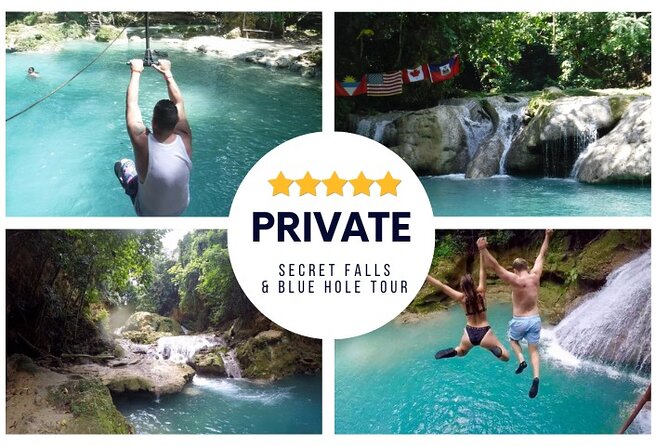 [PRIVATE] Blue Hole & Secret Falls Tour with Entrance Fees - Blue Hole and Secret Falls in one private day