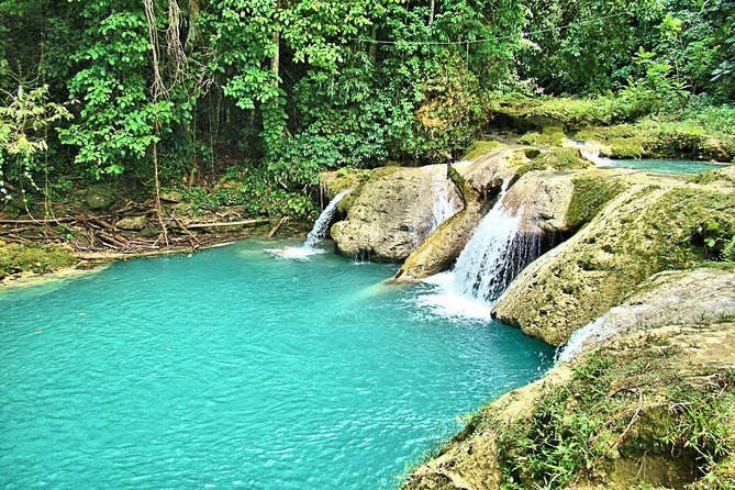 [PRIVATE] Blue Hole & Secret Falls Tour with Entrance Fees - Secret Falls and the jungle walk