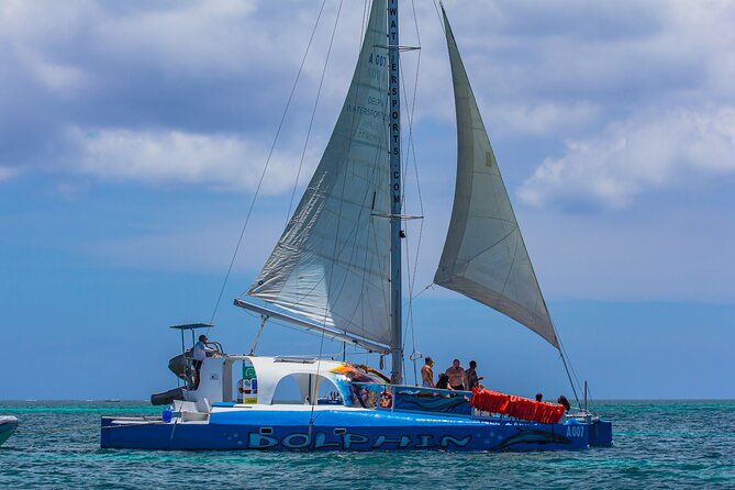 Private Catamaran Adventure Cruise with Rope Swing and Water Slide - Who will enjoy the Dolphin catamaran most