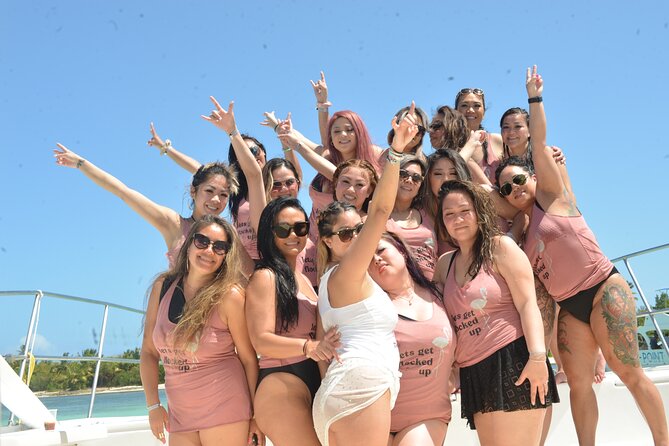 Private Catamaran with Sound system, Slide, Open bar & Snorkeling - A private boat party off Bávaro Beach