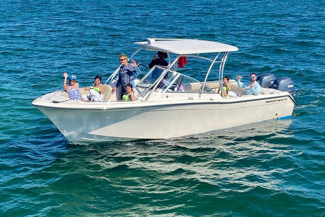 Private Charter 28ft Grady White. Stingrays, Snorkeling, Starfish - Coral reef snorkeling with an in-water guide