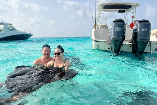 Private Charter 28ft Grady White. Stingrays, Snorkeling, Starfish - Choosing between a second reef and Starfish Point