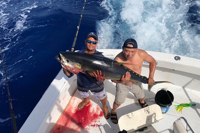 Private Deep Sea Fishing 1/2 Day morning on"Angler Management" - Sea conditions and the real risk of motion sickness