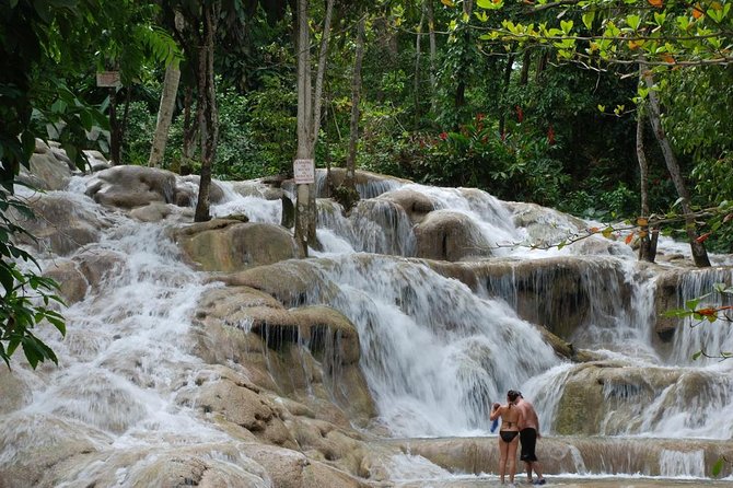 [PRIVATE] Dunn's River Falls, Blue Hole & Secret Falls w/Entrance - Dunn’s River Falls: Jamaica’s famous climb