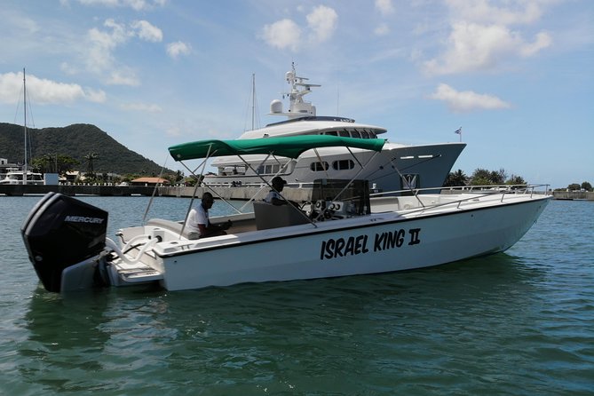 Private Full Day Charter: St Lucia Boat Tour to Soufriere - Warm water at Piton Waterfall