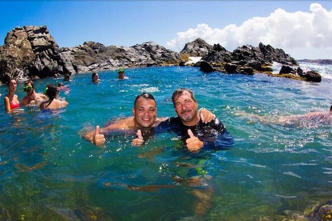 PRIVATE Jeep Safari Natural Pool, Indian Caves & Baby Beach with Snorkeling - Baby Beach and the best chance for easy snorkeling