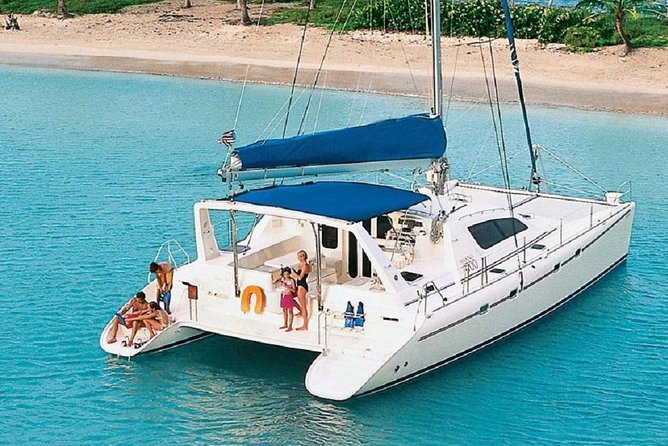 Private Luxury Catamaran Yacht. Full or Half Day Charter - Sail, Beach, Snorkel. - Key points at a glance