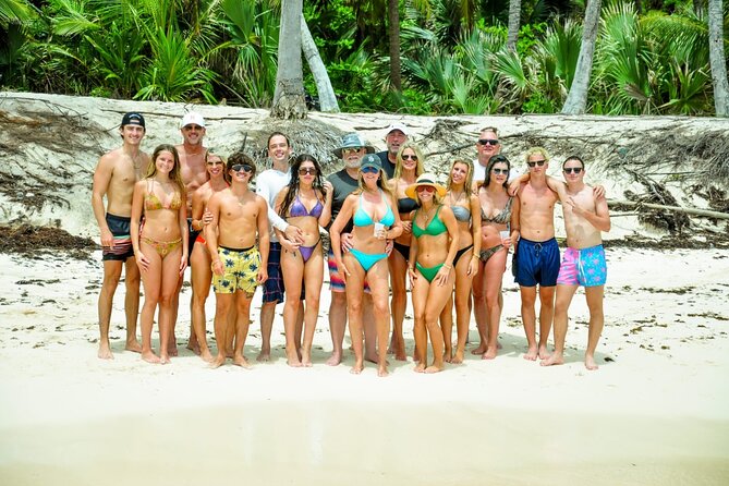 Private Punta Cana Boat Cruise with Snorkeling & Open Bar Party - The natural pool and sandbar finish
