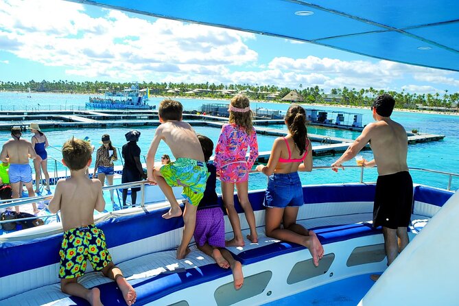 Private Punta Cana Boat Cruise with Snorkeling & Open Bar Party - Music, the slide, and the open bar