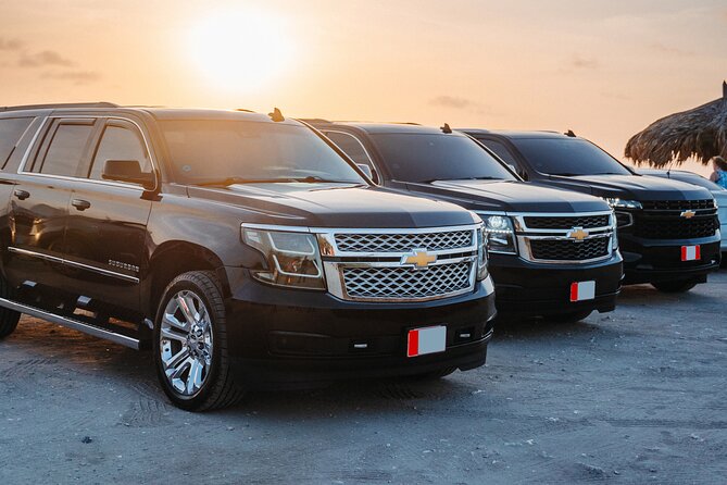 Private Round - Trip Airport Transfer in Aruba Luxury SUV - Key points at a glance