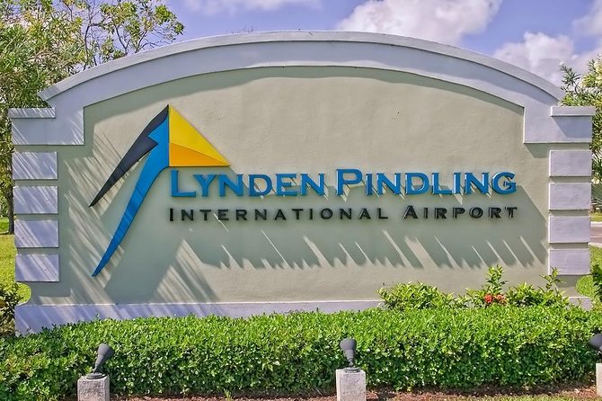 Private Roundtrip Minivan Airport Transfer - A calm start outside Lynden Pindling Airport