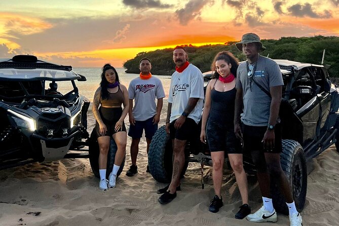 Private San Juan Beach Tour Can-Am UTV Experience Off Road - Piñones brings the food and local flavor