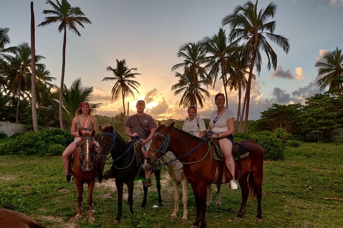 Private Sunset Horseback Riding in punta cana beach - Weather, timing, and cancellation details