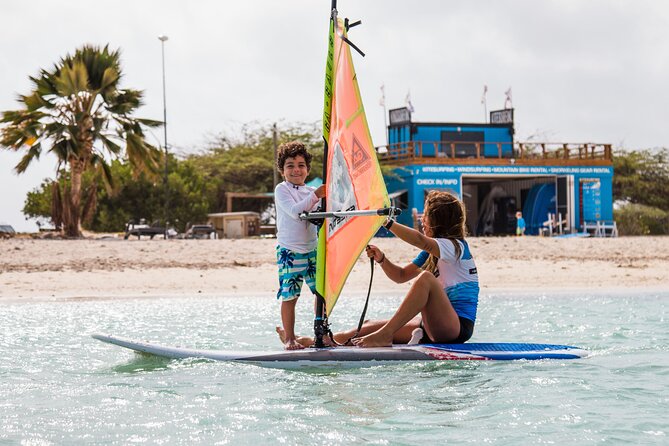 Private Windsurfing Lessons in Aruba - Starting at Fisherman’s Huts beach in Noord