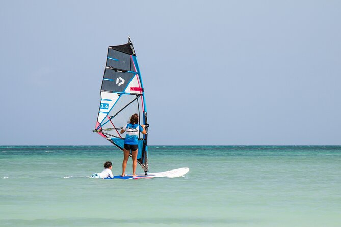 Private Windsurfing Lessons in Aruba - The second hour: practicing on your own