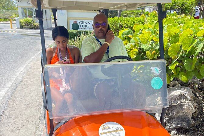 PRJ Golf cart rental in Grand Turk - Pickup outside the cruise terminal