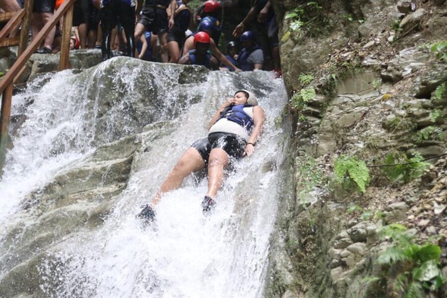 Puerto Plata: 27 Waterfalls Adventure with Traditional Lunch - Returning Wet, Tired, and Ready for the Ride Back