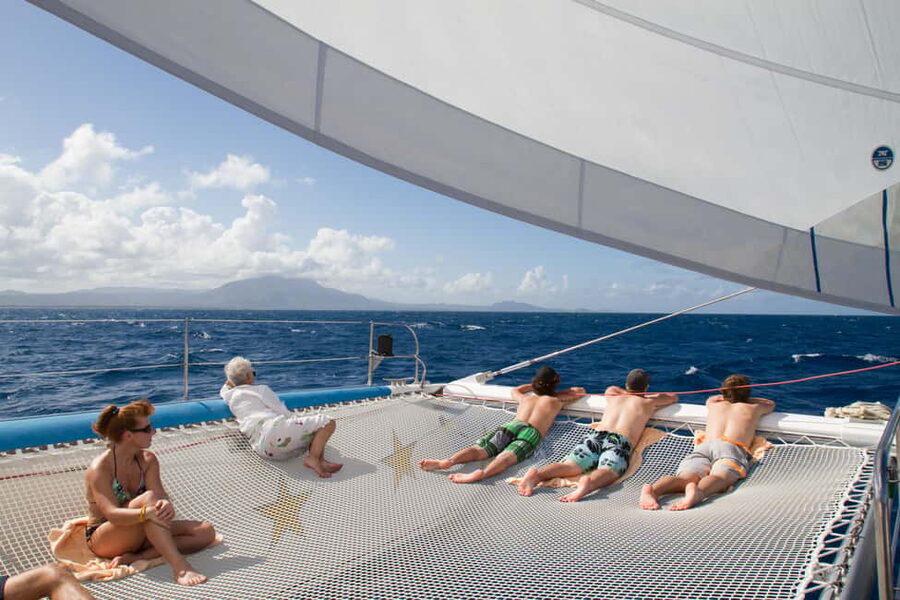 Puerto Plata: Catamaran Snorkeling Trip w/ Buffet & Open Bar - Setting sail from Sosúa Bay