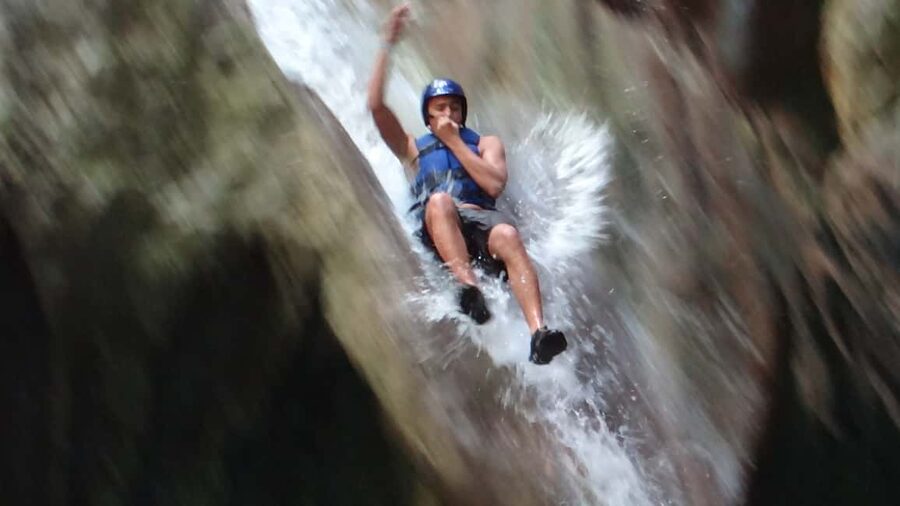 Puerto Plata: Damajagua Waterfalls Full-Day Adventure - The rainforest trail before the water begins