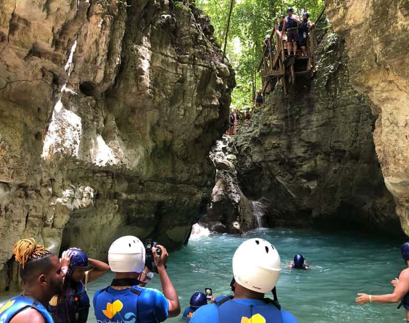 Puerto Plata: Damajagua Waterfalls Tour - Jumping, sliding, and swimming through the falls