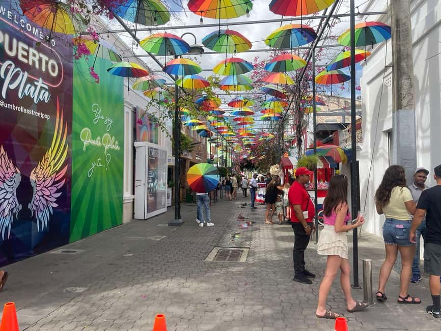 Puerto Plata: Half-Day Historic and Cultural Highlights Tour - A city view and the Puerto Plata sign