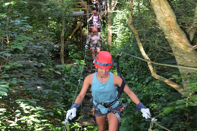Puerto Rico Ziplining: High-Flying Adventure close to San Juan - The hike and bridges are part of the adventure