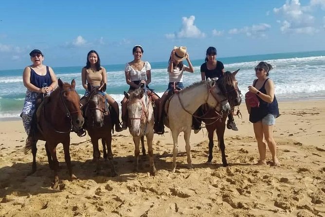 Punta Cana Beach Horseback Riding - Reaching the Maimon River mouth