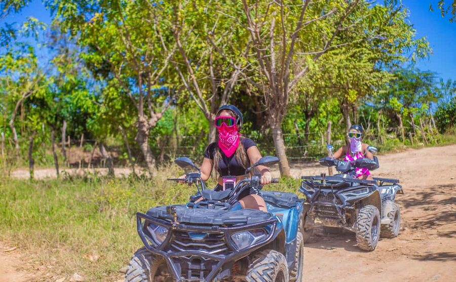 Punta Cana Buggy & ATV Tour: Cave, Macao Beach, Free Pick-Up - What to wear and bring for a messy morning