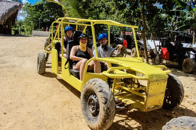 Punta Cana Buggy with Cave Dip, Mamajuana Tasting & Macao Beach - Swimming inside a Taino cave