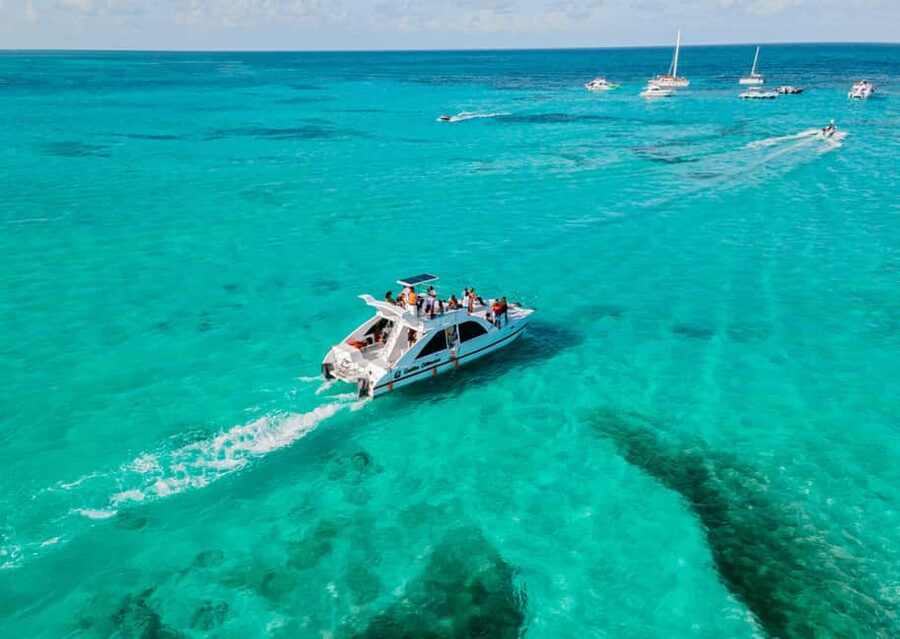 Punta Cana: Catamaran Tour with Reef Snorkeling and Open Bar - Open bar, sandwiches, fruit, and cake